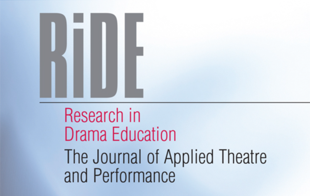 RIDE Logo
Research in Drama Education